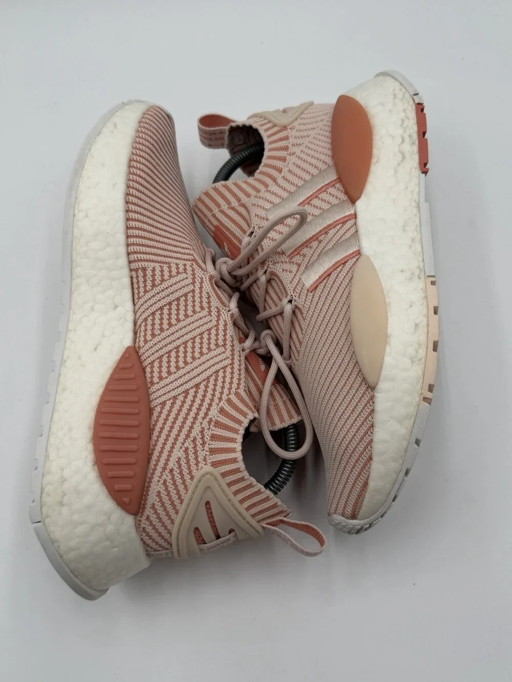Adidas NMD_W1 Wonder Clay Women’s Size 10 Pink White Athletic Shoes ID4268